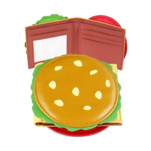 SnackStack™ Burger Wallet – 3D PU Card Holder for Women & Men 1