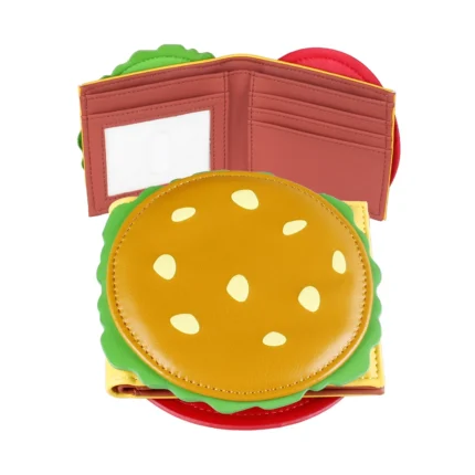 SnackStack™ Burger Wallet – 3D PU Card Holder for Women & Men 1