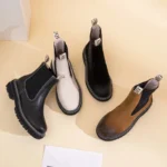 Harlow™ Women’s Waterproof Leather Chelsea Boots (EU35–43) 6