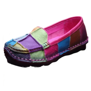 TerraMoc™ Women's Cow Leather Moccasin Flats – Native Style Soft Sole Loafers