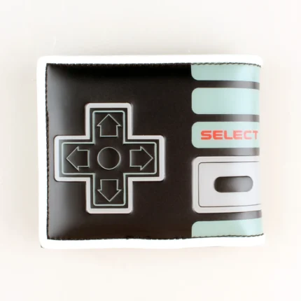 RetroPlay™ Game Controller Wallet – Unisex Vintage PU Card & Coin Holder 2