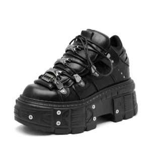 VANTHRA™ Women's Gothic Punk Platform Boots 1