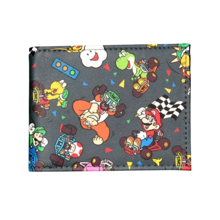 CharmSketch™ Designer Cartoon Wallet – Unisex PU Leather Card Holder 1