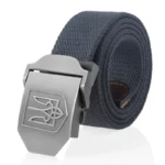 TRYZUB™ Canvas Tactical Belt with Ukraine Emblem – 3.8CM Adjustable Belt for Men & Women 5