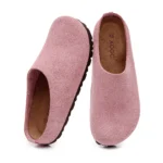 ComfortCork™ Women’s Anti‑Slip Leather Cork Footbed Clogs with Arch Support 3