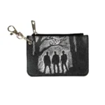 RetroZip™ PU Leather Mini Coin Purse – Credit Card Case with Hook 1