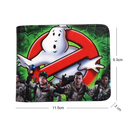 GhostChaser™ Short Wallet for Kids – PU Leather Short Coin Purse with Cartoon Print 2