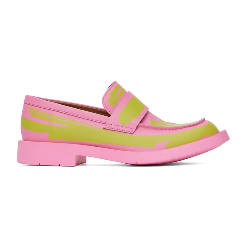 LUXECANDY™ Men’s Candy‑Color Leather Loafers Genuine Leather Comfortable High Quality Shoes 2