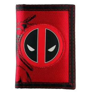 CrimsonCore™ Red Anime Wallet – Unisex PU Leather Card Holder & Coin Purse 1
