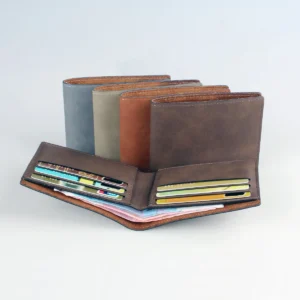 ModiSlim™ Minimalist PU Wallet – Unisex Slim Card Holder & Note Wallet 1