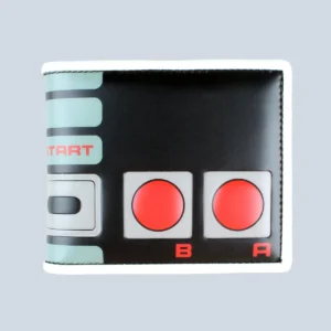 RetroPlay™ Game Controller Wallet – Unisex Vintage PU Card & Coin Holder 1