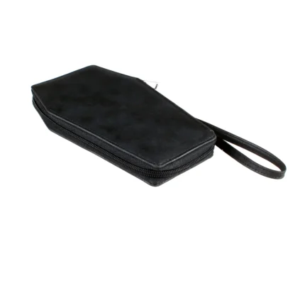 NightHex™ Coffin Zipper Wallet – Gothic Zipper PU Purse | Halloween Coin Organizer 2