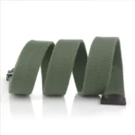 TIGERFORCE™ Tactical Canvas Belt for Men – Tiger Buckle Army Outdoor Jeans Strap 6