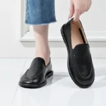 Elara™ Women’s Genuine Leather Soft-Soled Slip-On Loafers – Spring/Autumn (EU35–40) 5