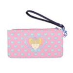 KawaiiBloom™ Cute Long Wallet for Women – Cartoon Floral Organizer with Zipper 2