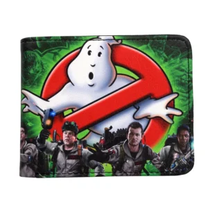 GhostChaser™ Short Wallet for Kids – PU Leather Short Coin Purse with Cartoon Print 1