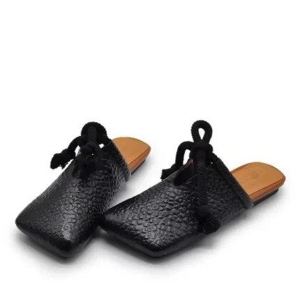 CrossWeave™ Women’s Square‑Toe Slingback Mules 3