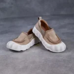 RootStep Native™ | Women’s 4cm Cow Suede Moccasin Flats – Soft Soled Slip-On Loafers for Spring & Autumn 27