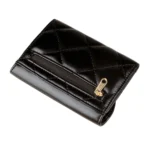 SpookCharm™ Halloween PU Trifold Purse - Skull & Crossbones Women’s Wallet 2