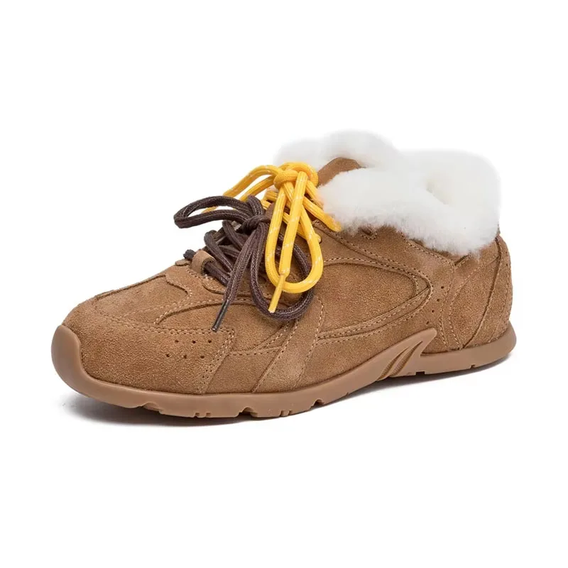 Vivienne™ Women’s Genuine Leather Winter Sneakers (EU35–43) 5