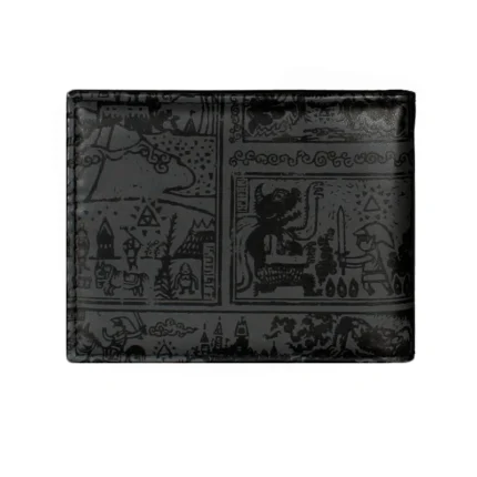 BitCraze™ Cartoon PU Wallet – Compact Game Print Wallet for Men & Women 2