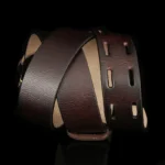 VintageForge™ Vintage Style 4CM Wide Leather Belt for Men – Genuine Cowboy Jeans Belt | UNITYPUREMAX™ 5