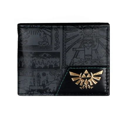 BitCraze™ Cartoon PU Wallet – Compact Game Print Wallet for Men & Women 1