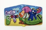 Banban Garden™ Anime PU Snap Wallet – Cartoon Foldable Coin Purse & Card Holder 5