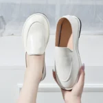 Elara™ Women’s Genuine Leather Slip-On Loafers – Spring/Autumn (EU35–40) 2