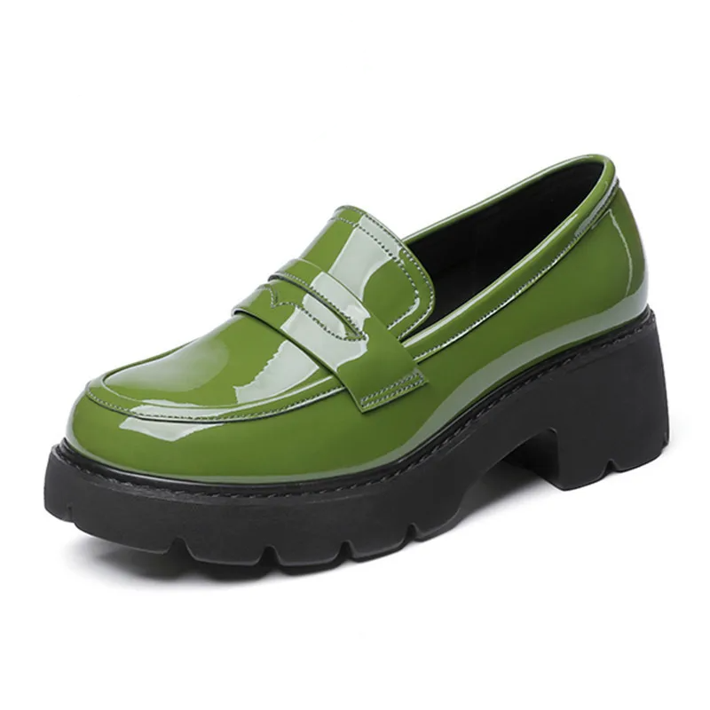 Brixton™ Women’s Genuine Leather Platform Loafers 2