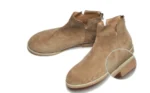 UNITYPUREMAX Men’s Yellow Suede Leather Chelsea Boots 5