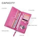 BellaPelle™ Genuine Leather Women’s Long Wallet – Luxury Italian Clutch Purse 5