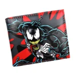 VenomStrike™ Marvel Venom Wallet – Metal 3D Design PU Leather Short Wallet with Coin Pocket 1