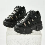 VANTHRA™ Women's Gothic Punk Platform Boots 2