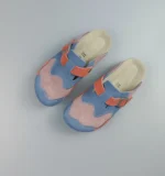 SpringSoul™ Women’s Mixed‑Color Cow Suede Boston Clogs - Genuine Leather Cork Slippers 17