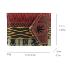 RetroPrint™ Compact Vintage PU Wallet – Unisex Vintage Card & Cash Holder 6