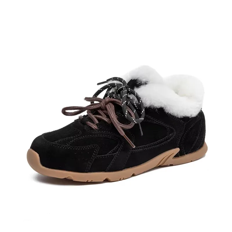 Vivienne™ Women’s Genuine Leather Winter Sneakers (EU35–43) 6