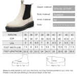 Harlow™ Women’s Waterproof Leather Chelsea Boots (EU35–43) 5
