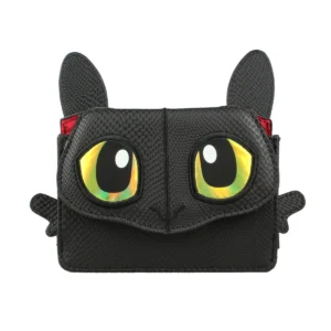 DrakoCharm™ 3D Dragon Coin Purse – Cute PU Wallet & Keychain Bag for Women 1