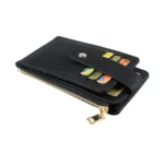 SlimFold™ Mini Clutch Wallet – Solid Color PU Coin Purse & Multi-Card Holder 6