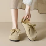 Aveline™ Women’s Vintage Lace-Up Suede Mules 2