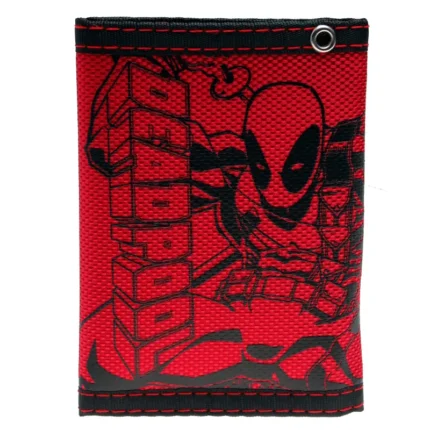 CrimsonCore™ Red Anime Wallet – Unisex PU Leather Card Holder & Coin Purse 2