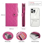 BellaPelle™ Genuine Leather Women’s Long Wallet – Luxury Italian Clutch Purse 4