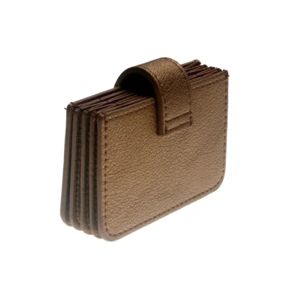 ContinentalVault™ Mini Wallet – Vintage Americana PU Card Holder with Hasp Closure 2