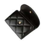 SpookCharm™ Halloween PU Trifold Purse - Skull & Crossbones Women’s Wallet 3