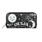Printelle™ Letter Print Long Wallet – Minimalist PU Clutch Card Holder for Women 1
