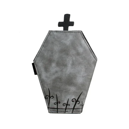 NightshadeVault™ Coffin Clutch Wallet – Gothic Coin Purse & Halloween Gift for Women 2