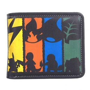 Cartoon Wallet for Kids – Cool PU Leather Short Purse with Coin Pocket for Boys & Girls 1