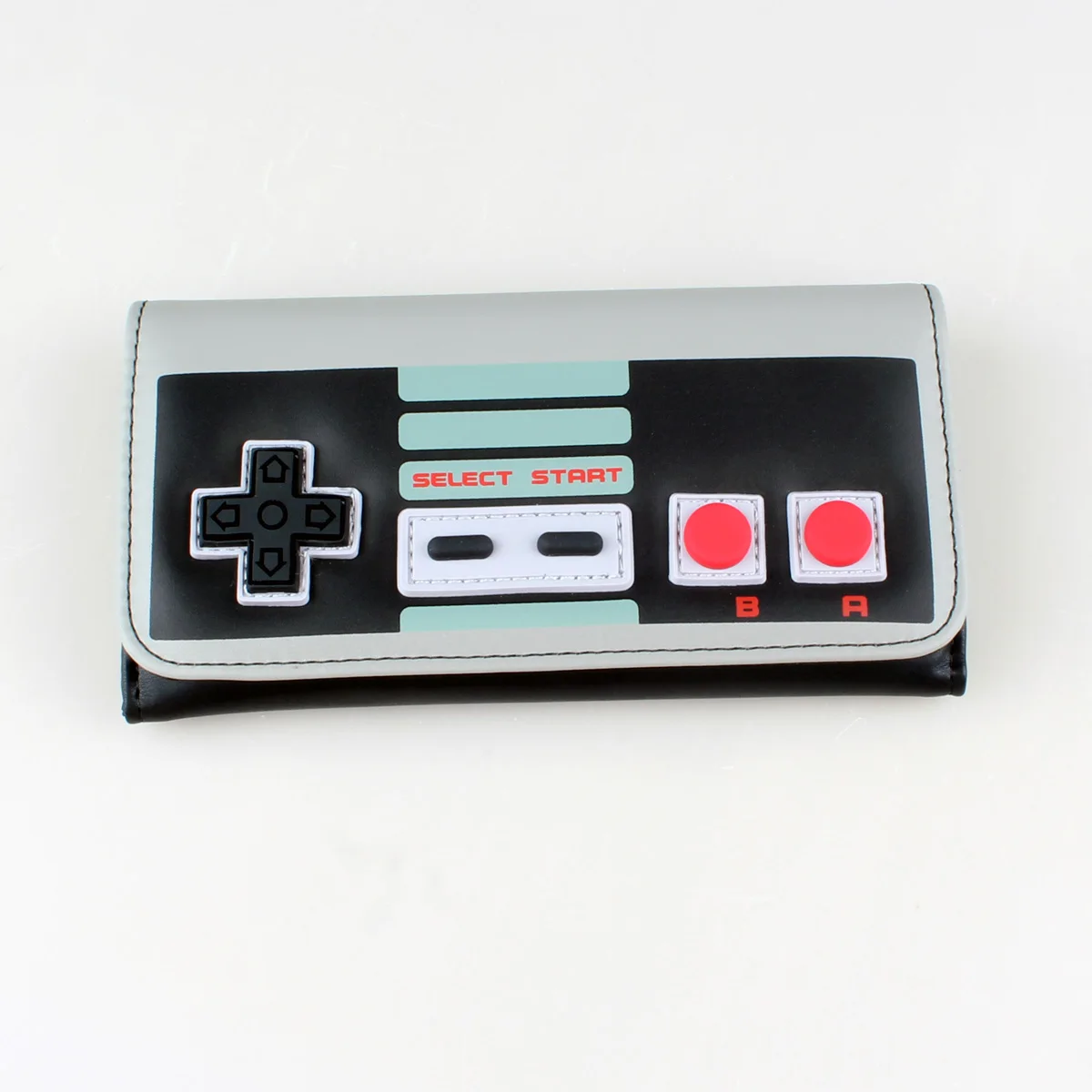 PixelPlay™ Game-Inspired Long PU Wallet – Stylish Unisex Card Holder with Zipper & Hasp 2