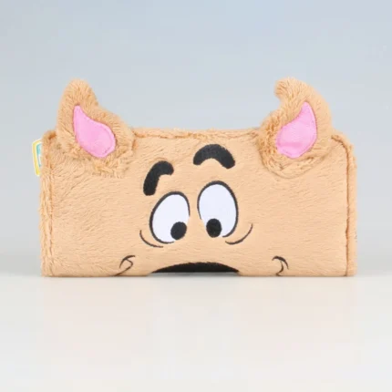 PupCharm™ 3D Dog Wallet – Cute Zipper Purse for Women & Girls | Fur-Textured Card Holder 1